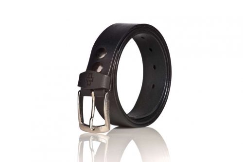 genuine leather belt brass or silver interchangeable buckle 35mm formal black 2