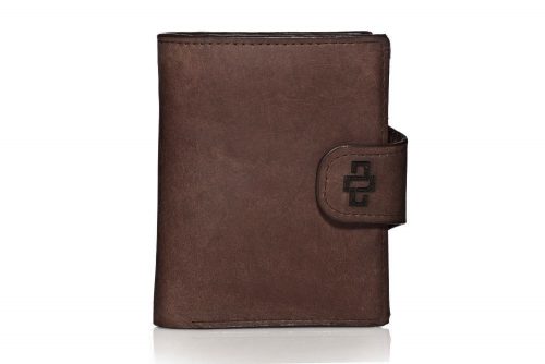 Genuine Leather Wallet Purse Franklin Organiser Diesel Brown 1
