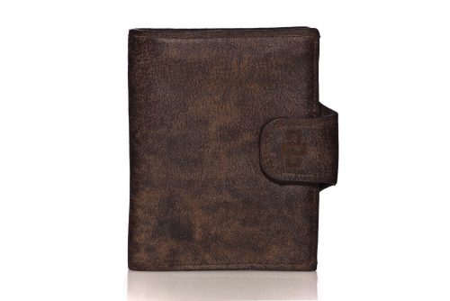 Genuine Leather Wallet Purse Franklin Organiser Zambezi Buffalo Brown 1