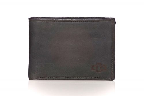 Genuine Leather Wallet Traditional Black 1