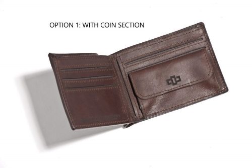 Genuine Leather Wallet Traditional Diesel Brown 2