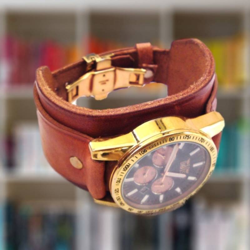 custom genuine leather Watch Strap 1A